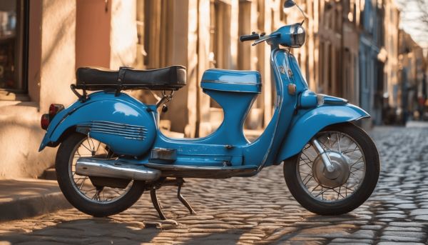 La mobylette bleue : un modèle emblématique à redécouvrir