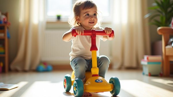 Pourquoi choisir une trottinette adaptée pour votre enfant de 2 ans ?